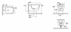 KERASAN TRIBECA BIDET PODWIESZANY NOCCIOLA MATT 512581